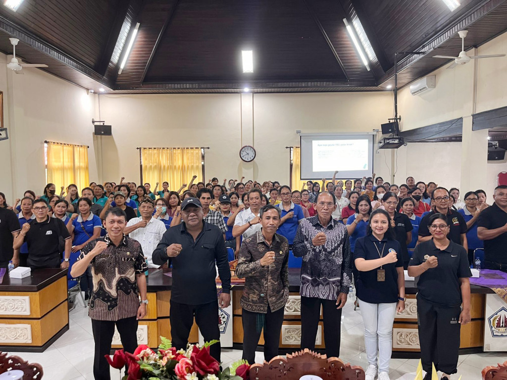 Kegiatan Getting to Zero Bertempat di Kantor Desa Mekar Bhuwana